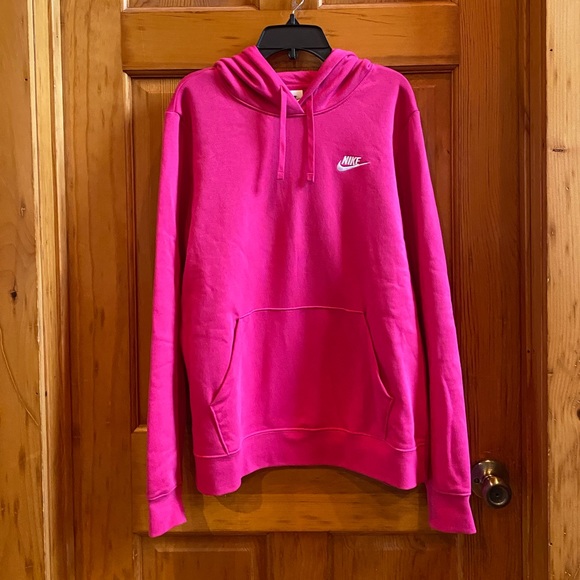 Nike Tops - Women’s Large Pink Nike Hoodie- BRAND NEW!!!!!